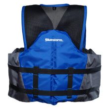 Load image into Gallery viewer, Bluestorm Sportsman Adult Mesh Fishing Life Jacket - Deep Blue - 2XL/3XL [BS-105-BLU-2/3X]
