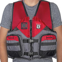 Load image into Gallery viewer, Bluestorm Sportsman Adult Mesh Fishing Life Jacket - Nitro Red - L/XL [BS-105-FDC-L/XL]
