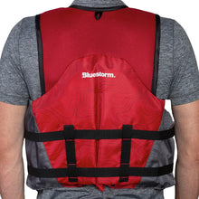 Load image into Gallery viewer, Bluestorm Sportsman Adult Mesh Fishing Life Jacket - Nitro Red - 2XL/3XL [BS-105-FDC-2/3X]
