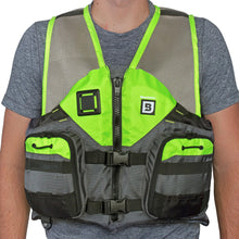 Load image into Gallery viewer, Bluestorm Sportsman Adult Mesh Fishing Life Jacket - Hi-Vis - S/M [BS-105-HVS-S/M]
