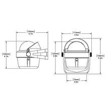 Load image into Gallery viewer, Ritchie RA-91 RitchieAngler Compass - Bracket Mount - Gray [RA-91]
