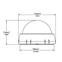 Load image into Gallery viewer, Ritchie XP-99W Kayaker Compass - Surface Mount - White [XP-99W]
