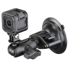 Load image into Gallery viewer, RAM Mount GoPro Hero Short Arm Suction Cup Mount [RAM-B-166-A-GOP1U]
