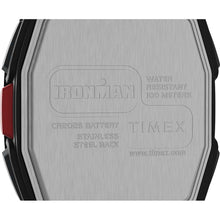 Load image into Gallery viewer, Timex IRONMAN T300 Silicone Strap Watch - Black/Red [TW5M47500]
