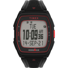 Load image into Gallery viewer, Timex IRONMAN T300 Silicone Strap Watch - Black/Red [TW5M47500]
