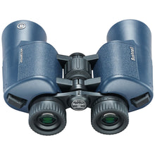 Load image into Gallery viewer, Bushnell 12x42mm H2O Binocular - Dark Blue Porro WP/FP Twist Up Eyecups [134212R]
