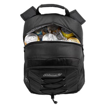 Load image into Gallery viewer, Coleman CHILLER 28-Can Soft-Sided Backpack Cooler - Black [2158133]
