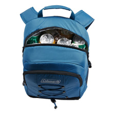 Load image into Gallery viewer, Coleman CHILLER 28-Can Soft-Sided Backpack Cooler - Deep Ocean [2158118]
